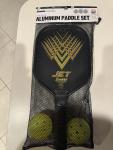 Franklin Pickleball Aluminum Paddle Set with Balls