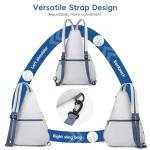 KAVIGOR Lightweight Pickleball Sling Bag for Gear