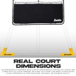Franklin Sports Pickleball Rebounder Net and Markers