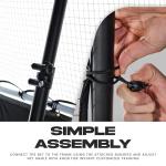 Franklin Sports Pickleball Rebounder Net and Markers