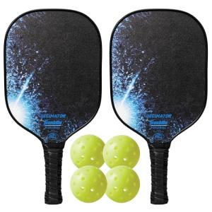 Franklin Sports Carbon Fiber Pickleball Paddle Set