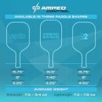Selkirk Amped Control Pickleball Paddle - Blue