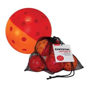 Two Tone Outdoor Pickleball Set - 6 Pack