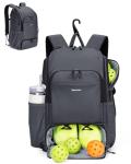 Large Waterproof Pickleball Bag with Shoe Compartment