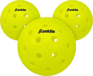 Franklin X-40 Outdoor Pickleballs - 3 Pack