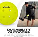 Franklin X-40 Outdoor Pickleballs - 3 Pack