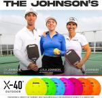 Franklin X-40 Outdoor Pickleballs - 3 Pack