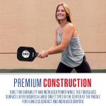 Franklin Sports NBA Brooklyn Nets Pickleball Paddle - Official Team Racket