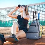 Himal Outdoors Tennis Backpack Tennis Bag - Large Storage Holds 2 Rackets and Necessities,Suitble for Women,Men and Teenagers