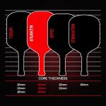 Selkirk Sport Labs Project 008 Pickleball Paddle | Carbon Fiber Pickleball Paddles with PureFoam Core and Thermoformed Foam Wall | Built for Long-Lasting Performance and Precision | 13mm - Invikta