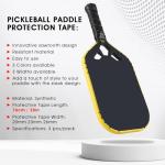 PICKLETECH Yellow Paddle Protection Tape for Pickleball
