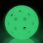 Glow-in-the-Dark Outdoor Pickleballs - 12 Pack