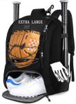 Large Pickleball Backpack with Shoe Compartment