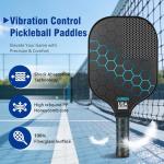 Lightweight Pickleball Paddle Set with Carry Bag