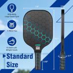 Lightweight Pickleball Paddle Set with Carry Bag