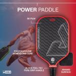 JOOLA Perseus Double Vision 16mm Pickleball Paddle