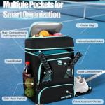 Pickleball Bag with Cooler and Shoe Compartment