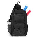 GOBUROS Crossbody Pickleball Sling Bag for Paddles