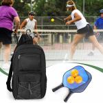 GOBUROS Crossbody Pickleball Sling Bag for Paddles