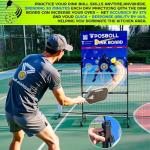 Posboll Pickleball Practice Board and Dink Rebounder