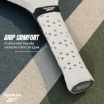 Reebok Pro Geo Elongated Pickleball Paddle, White