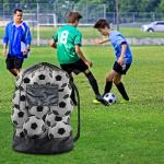 Extra Large Sports Ball Bag with Shoulder Strap