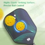 Set of 2 USAPA Approved Fiberglass Pickleball Paddles
