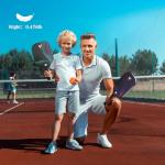 Set of 2 USAPA Approved Fiberglass Pickleball Paddles