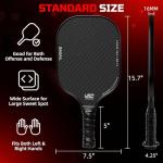 BAGAIL Pickleball Rackets Set with 4 Balls