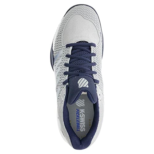 K-Swiss Men's Pickleball Shoe, Highrise/Navy, Size 9.5