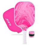 Pink Composite Pickleball Paddle with Cover