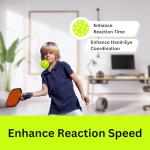 Solo Pickleball Trainer and Rebounder Equipment