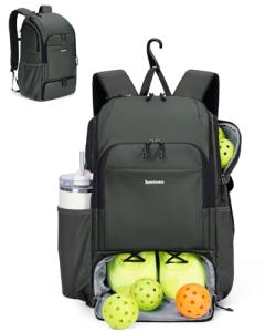 Waterproof Pickleball Bag with Shoe Compartment