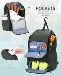 Waterproof Pickleball Bag with Shoe Compartment