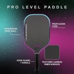 JOOLA 3S Dual Raw Carbon Fiber Pickleball Paddles