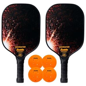 Franklin Sports Decimator Pickleball Paddle and Ball Set
