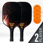 Franklin Sports Decimator Pickleball Paddle and Ball Set