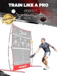 MerryMove 2-in-1 Pickleball Rebounder for Solo Practice