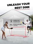 MerryMove 2-in-1 Pickleball Rebounder for Solo Practice