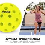 Franklin Sports Silent Serve Foam Pickleballs - 3 Pack