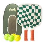 Dinkly Graphite Pickleball Paddle Set with Balls