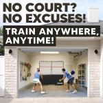 Adjustable Pickleball Rebounder Training Aid