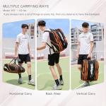 TILDOSAC Pickleball Paddle Backpack Duffle Bag