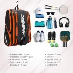 TILDOSAC Pickleball Paddle Backpack Duffle Bag