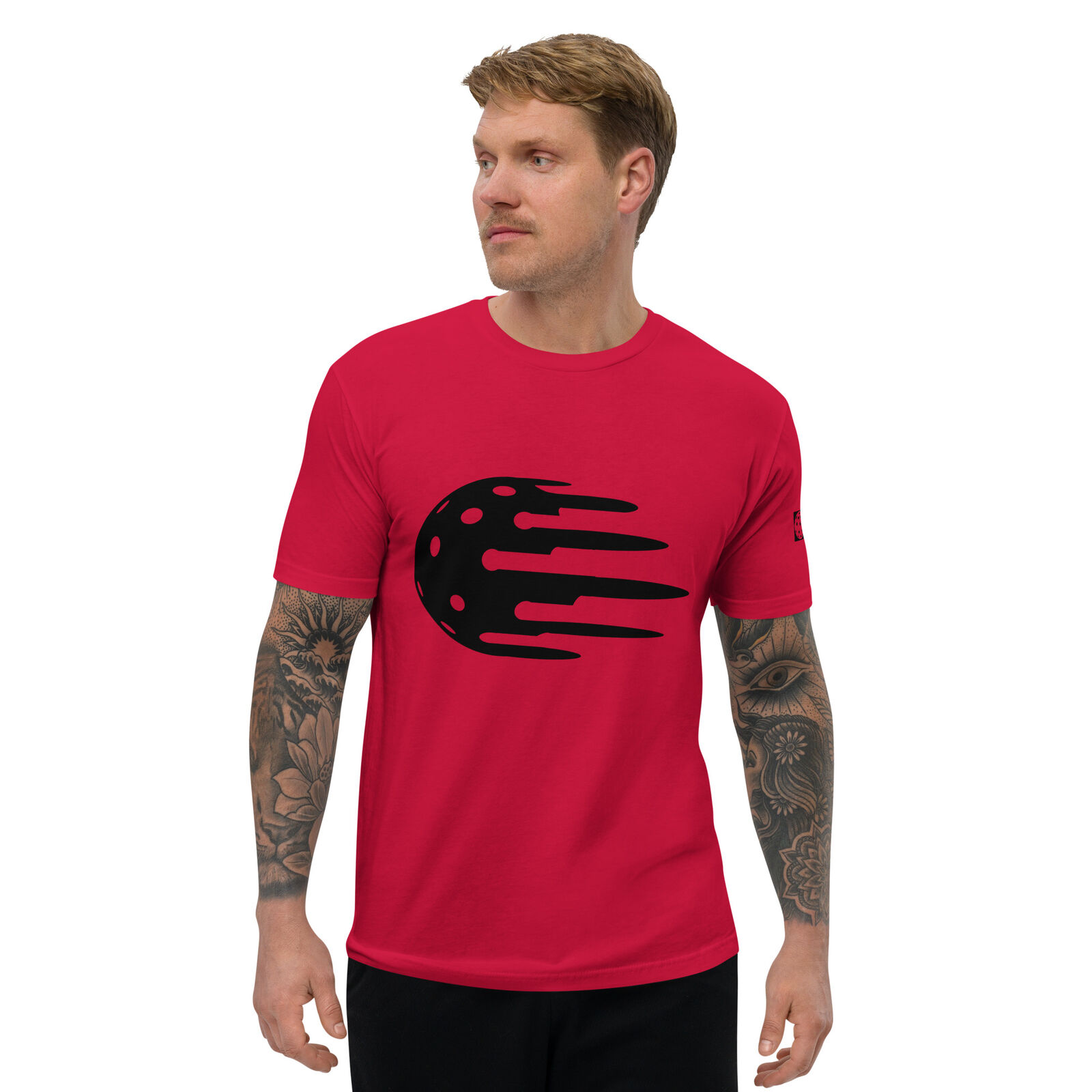 Pickleball Gear: Men's Fitted Next Level T-shirt