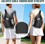 Ytonet Water-Resistant Pickleball Backpack with USB Port