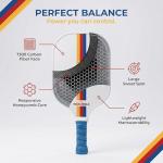 Brooklyn Pickleball Co. Carbon Fiber Paddle - White