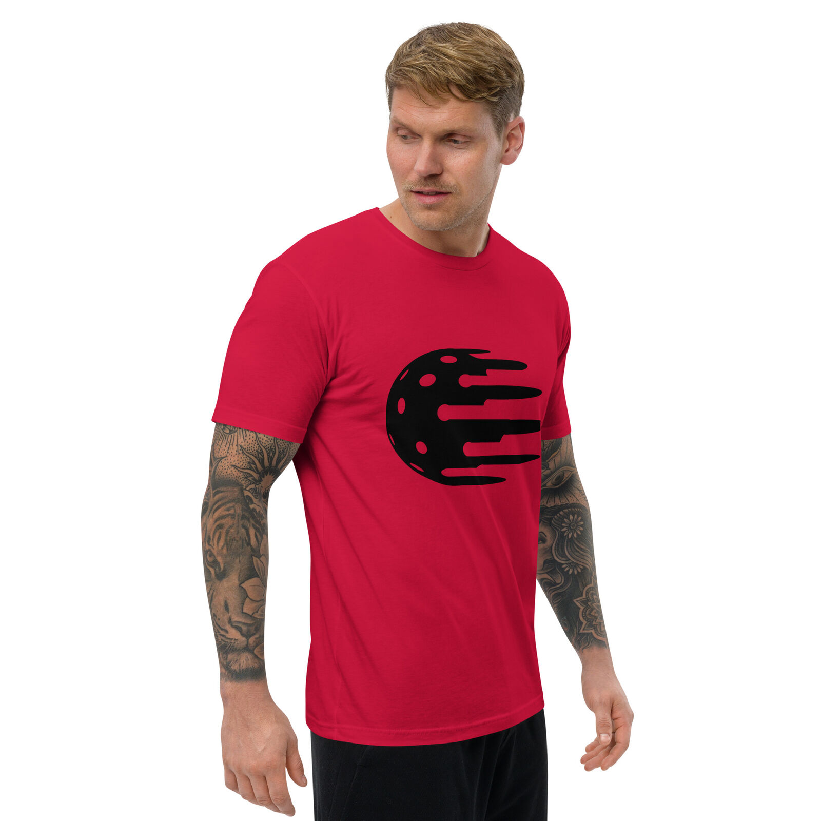 Pickleball Gear: Men's Fitted Next Level T-shirt