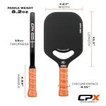 Pro Series 3K Carbon Fiber Pickleball Paddle
