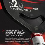 Selkirk Vanguard Power Air Pickleball Paddle - Black & Red